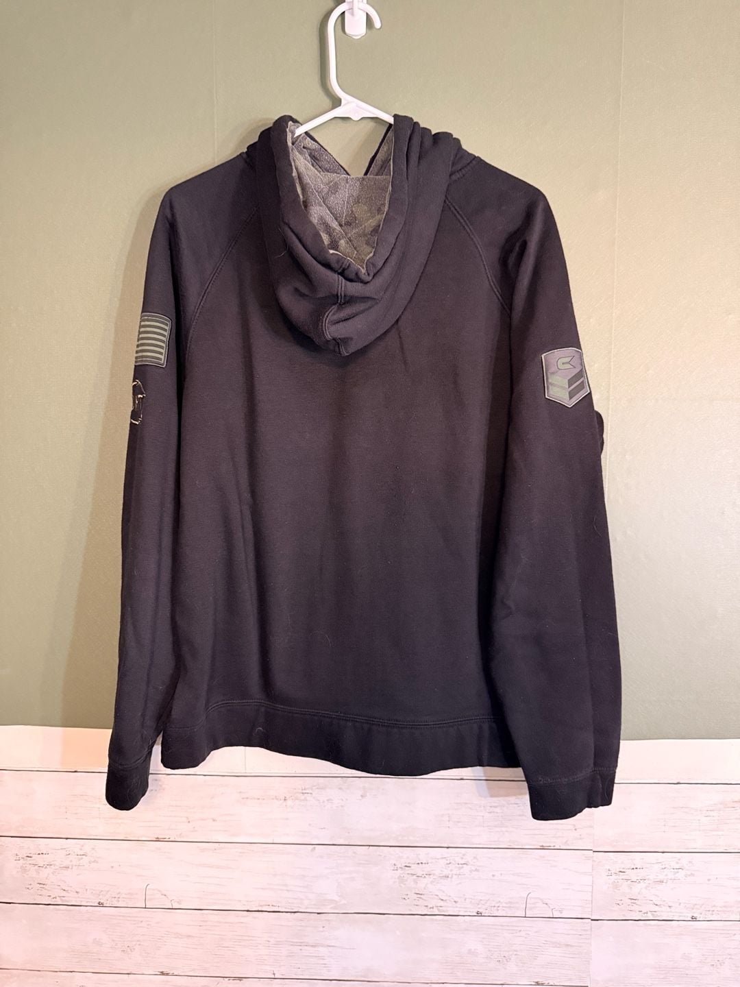 Georgia Bulldogs OHT Military Appreciation Hoodie Size L 3