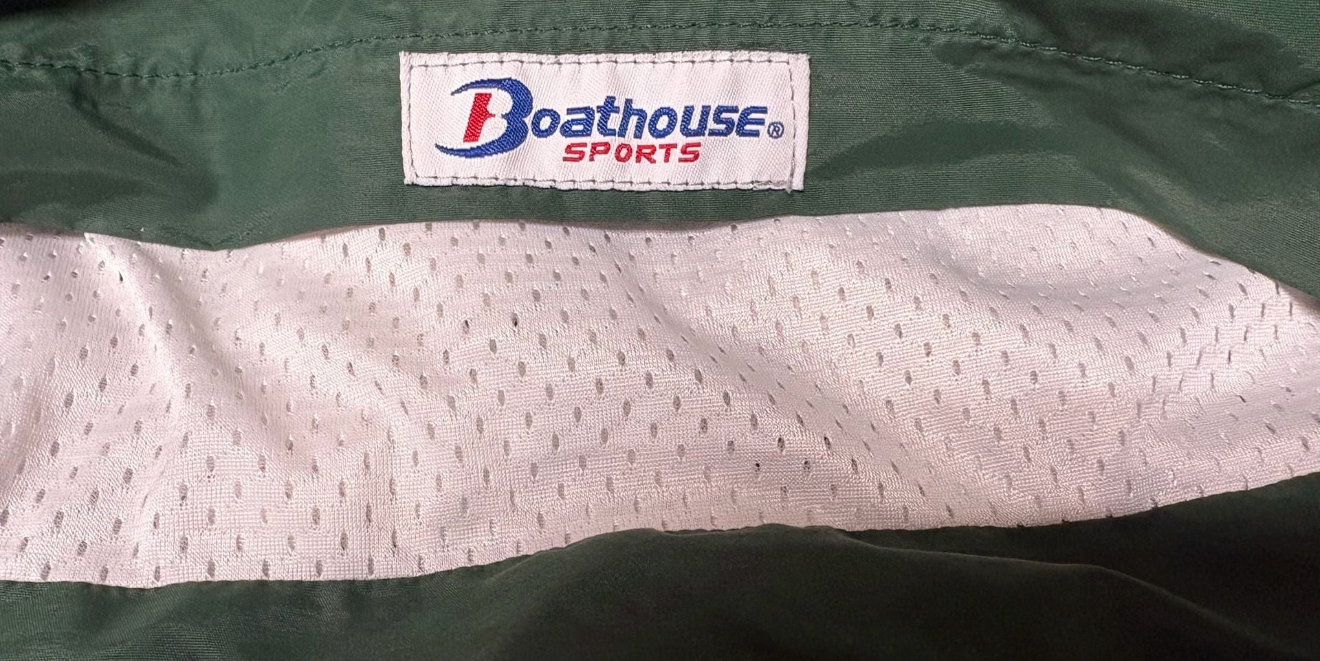 Vintage Boathouse King Philip Warriors Pullover Jacket Y2K Green S 6