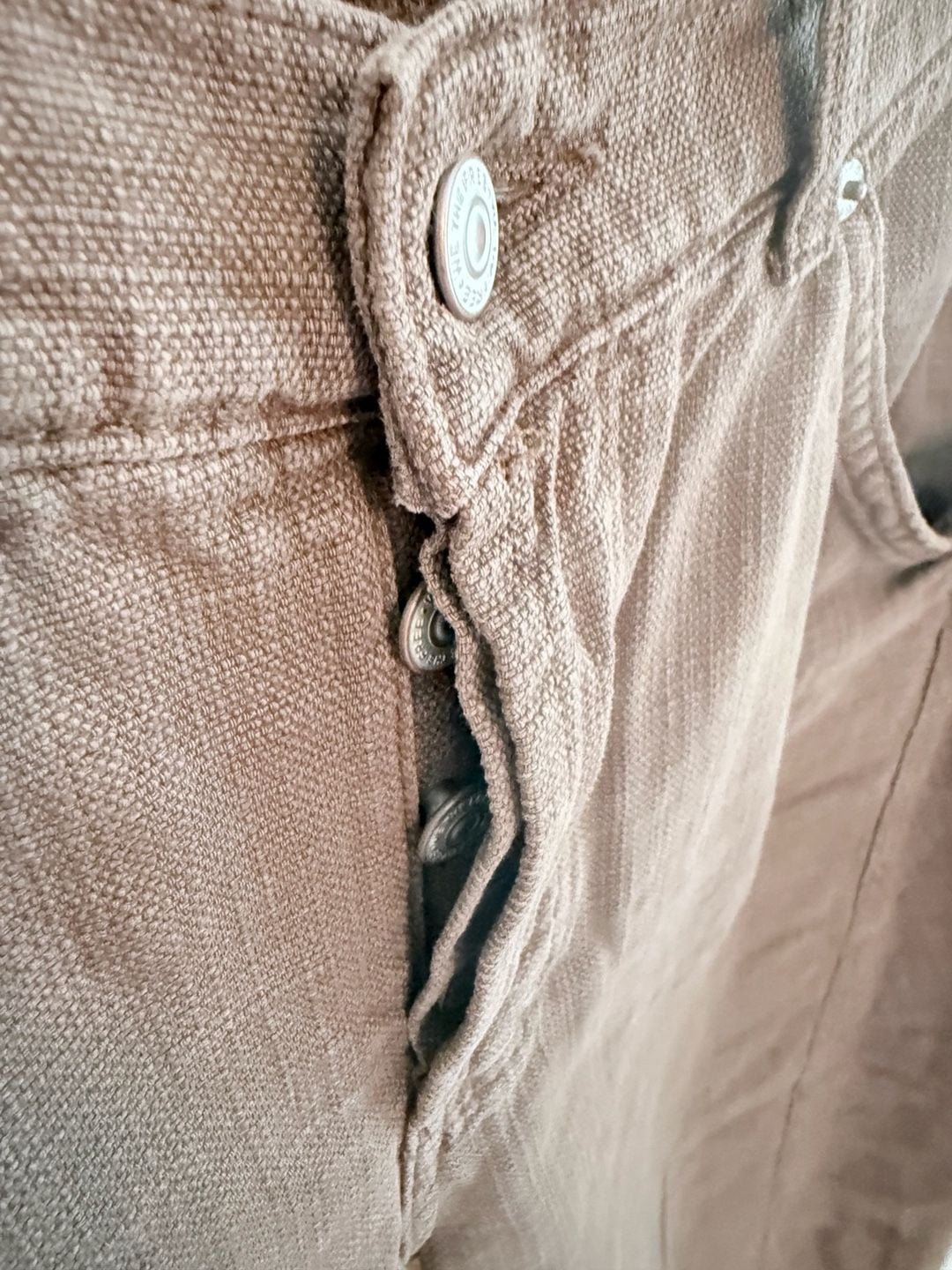 We The Free Highland Low Rise Bowed Jean Size 29 Brown Corduroy 14
