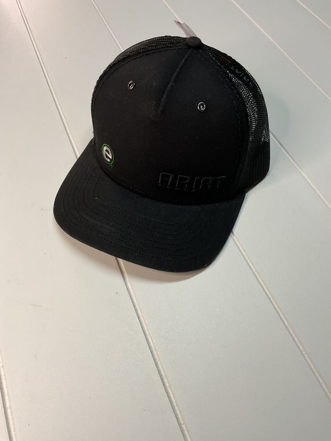 Ariat Richardson 112 Trucker Hat Black Mesh Snapback A290001501 2