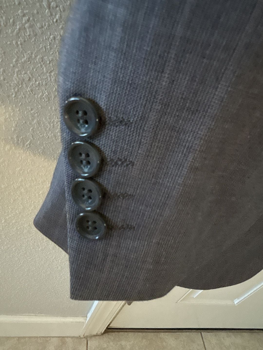 Giorgio Armani Le Collezioni Suit Size 40R Gray Pants 34x29” 10