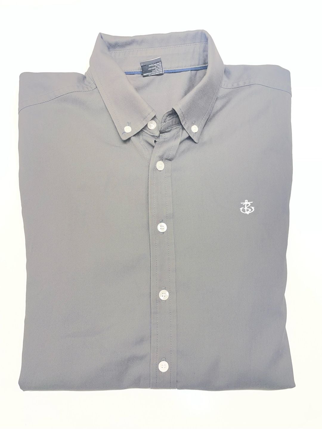 Blakely Button Down Shirt Large Gray 1