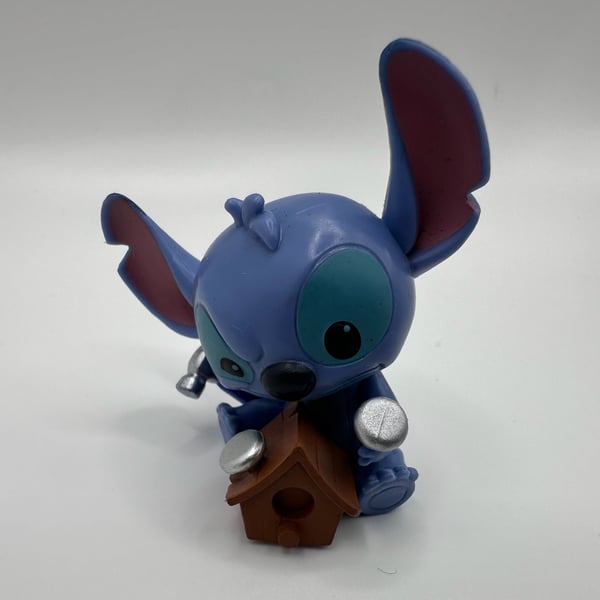 Disney Lilo & Stitch Just Play Stitch Hammer Birdhouse Nails Figure