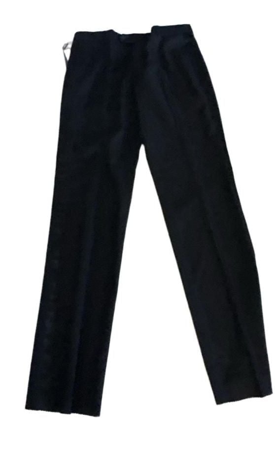 Boss Hugo Boss Tuxedo Size 40R Black Wool Satin Trim Pants 34” waist NWT  8
