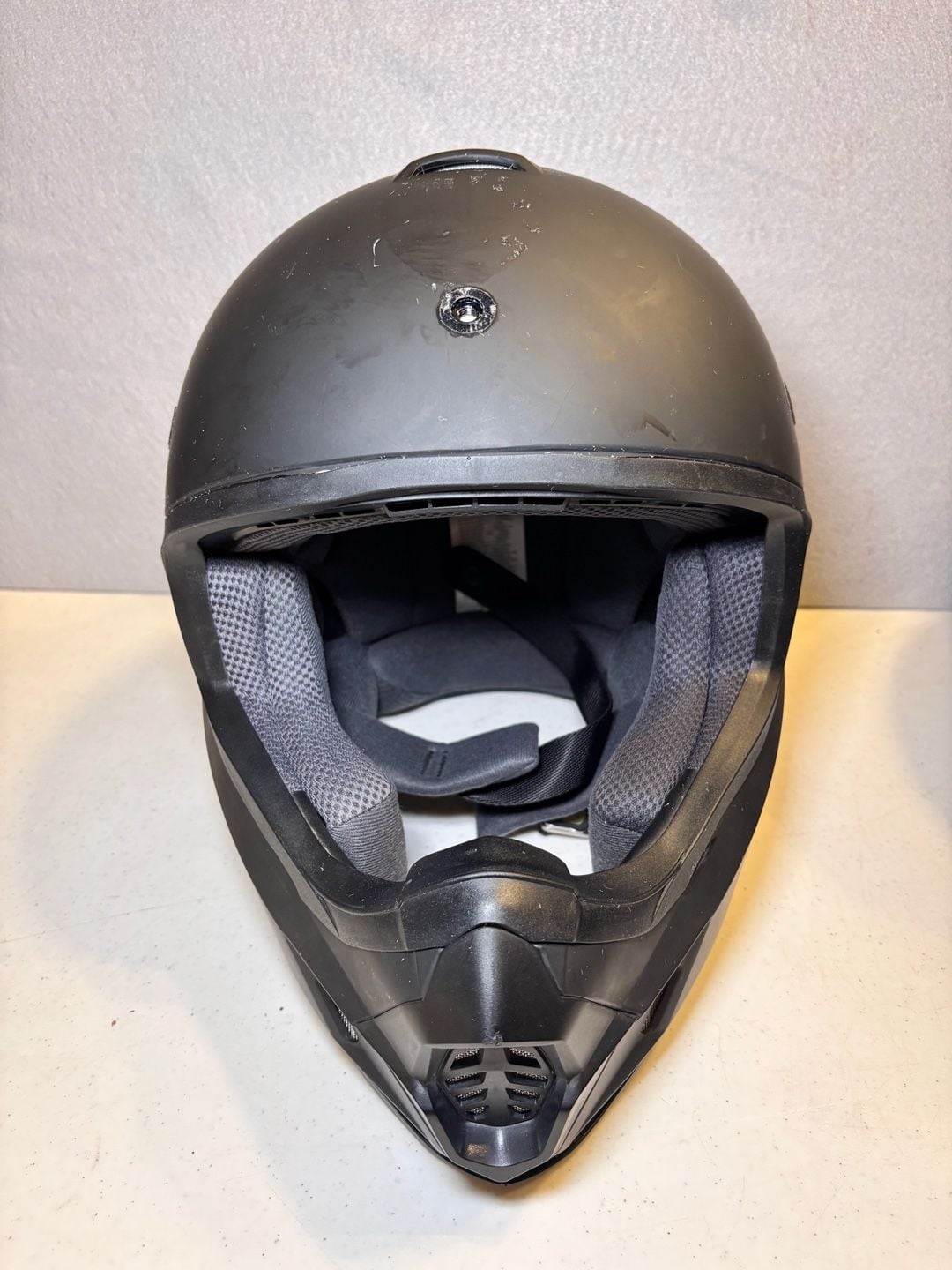 HJC CS-MX II Size L Matte Black Dirt Bike Motorcycle Helmet 1