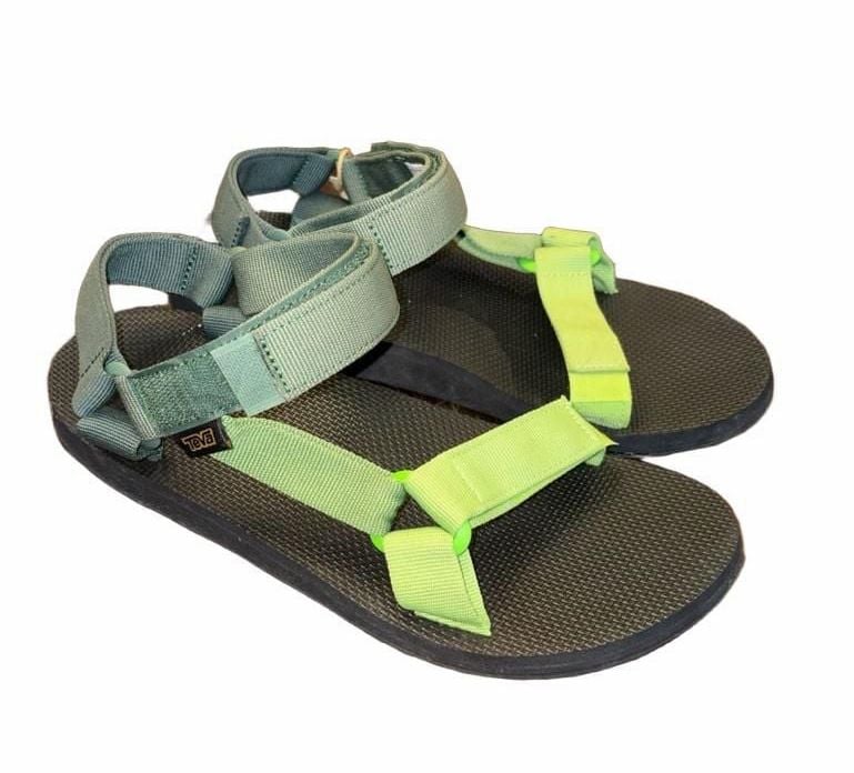 Teva Original Universal Sandals Size 11 Green Multi 2