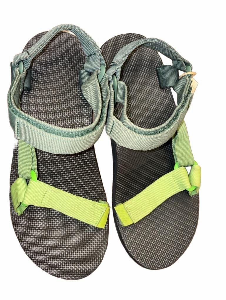 Teva Original Universal Sandals Size 11 Green Multi 3