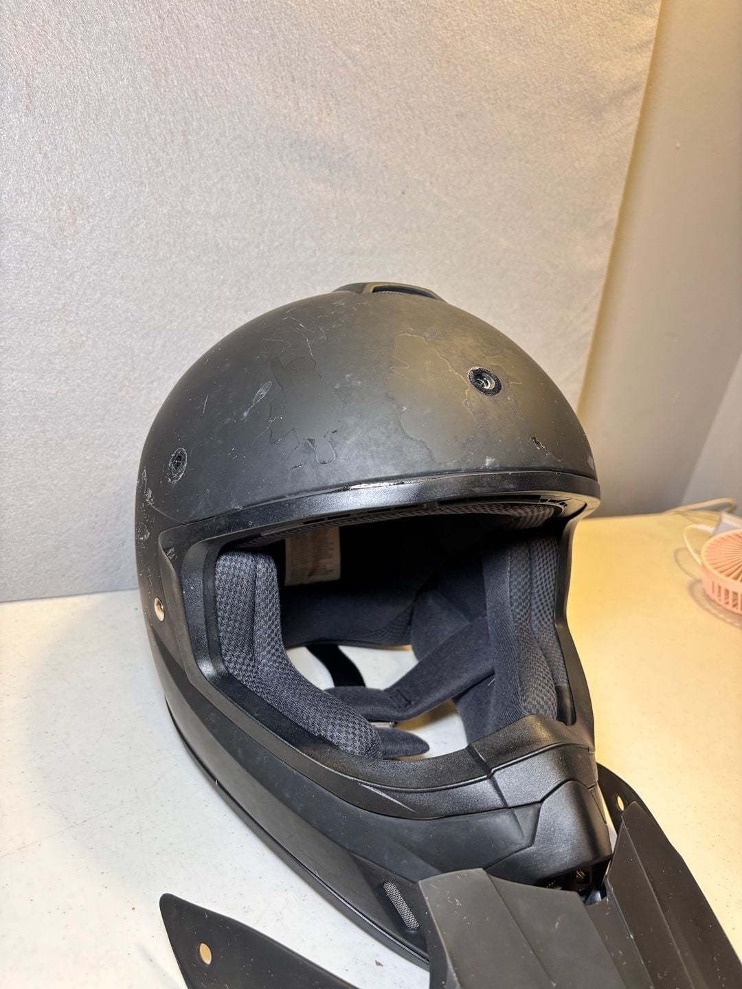 HJC CS-MX II Size M Matte Black Motocross Helmet 3