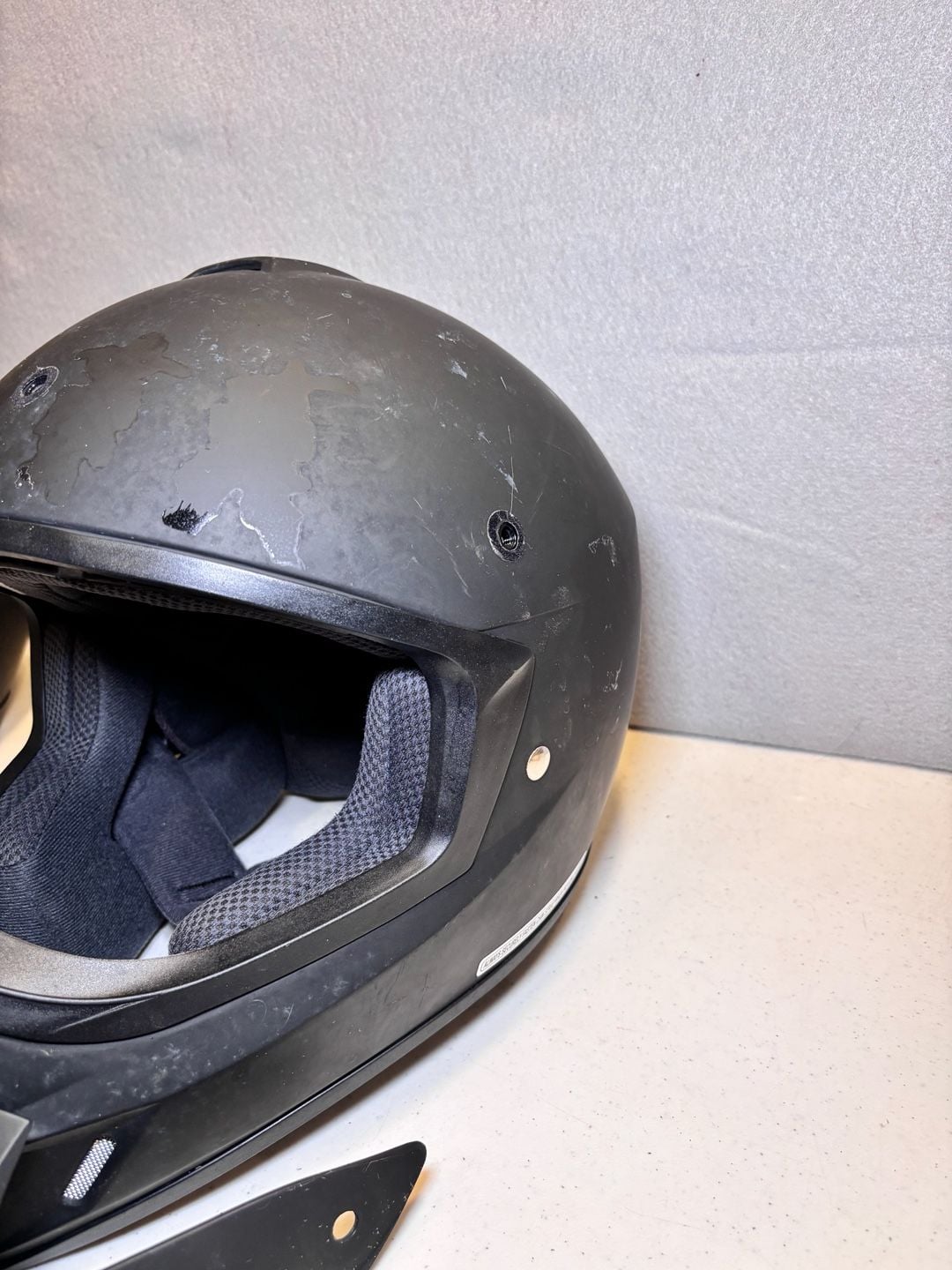 HJC CS-MX II Size M Matte Black Motocross Helmet 4