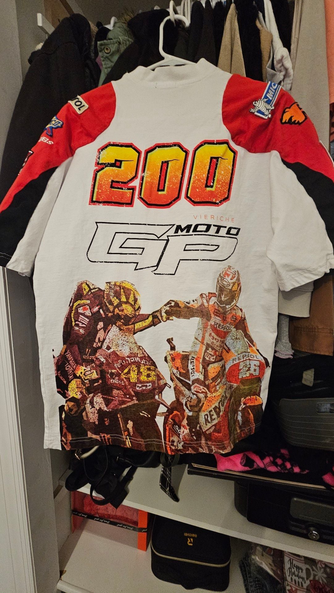 Moto GP Racing Ducati Repsol Graphic T-Shirt Size M 2