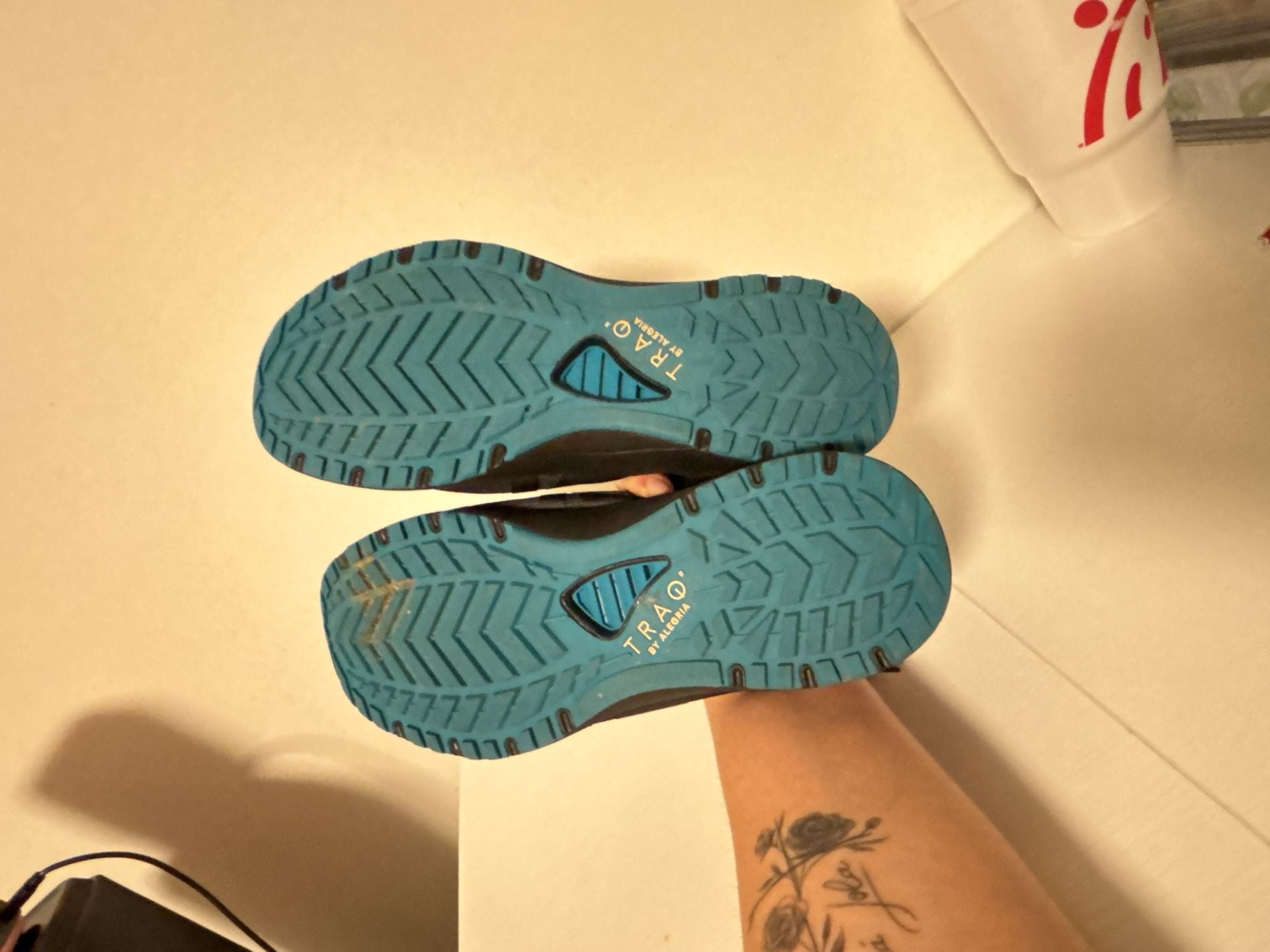 TRAQ by Alegria Intent Size 38 Black Frequencies Walking Shoes 7