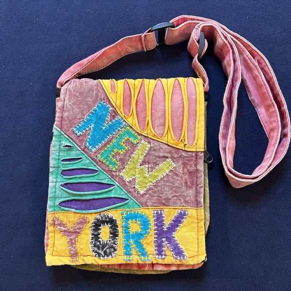 Boho New York Patchwork Crossbody Bag