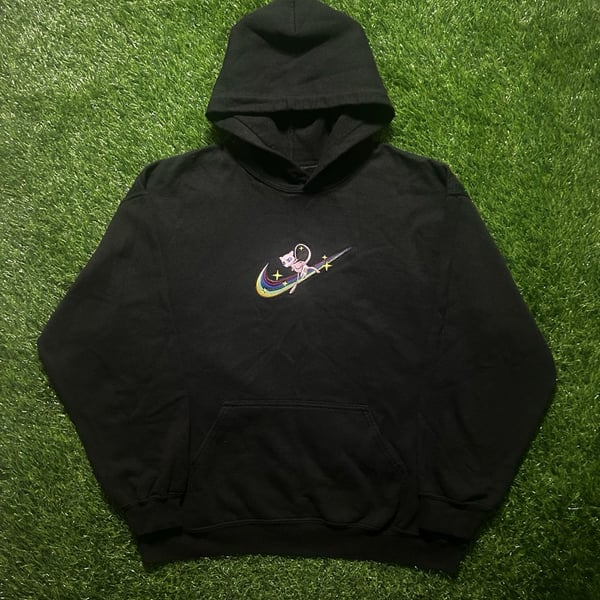 Nike Mew Mew Embroidered Pullover Hoodie Black
