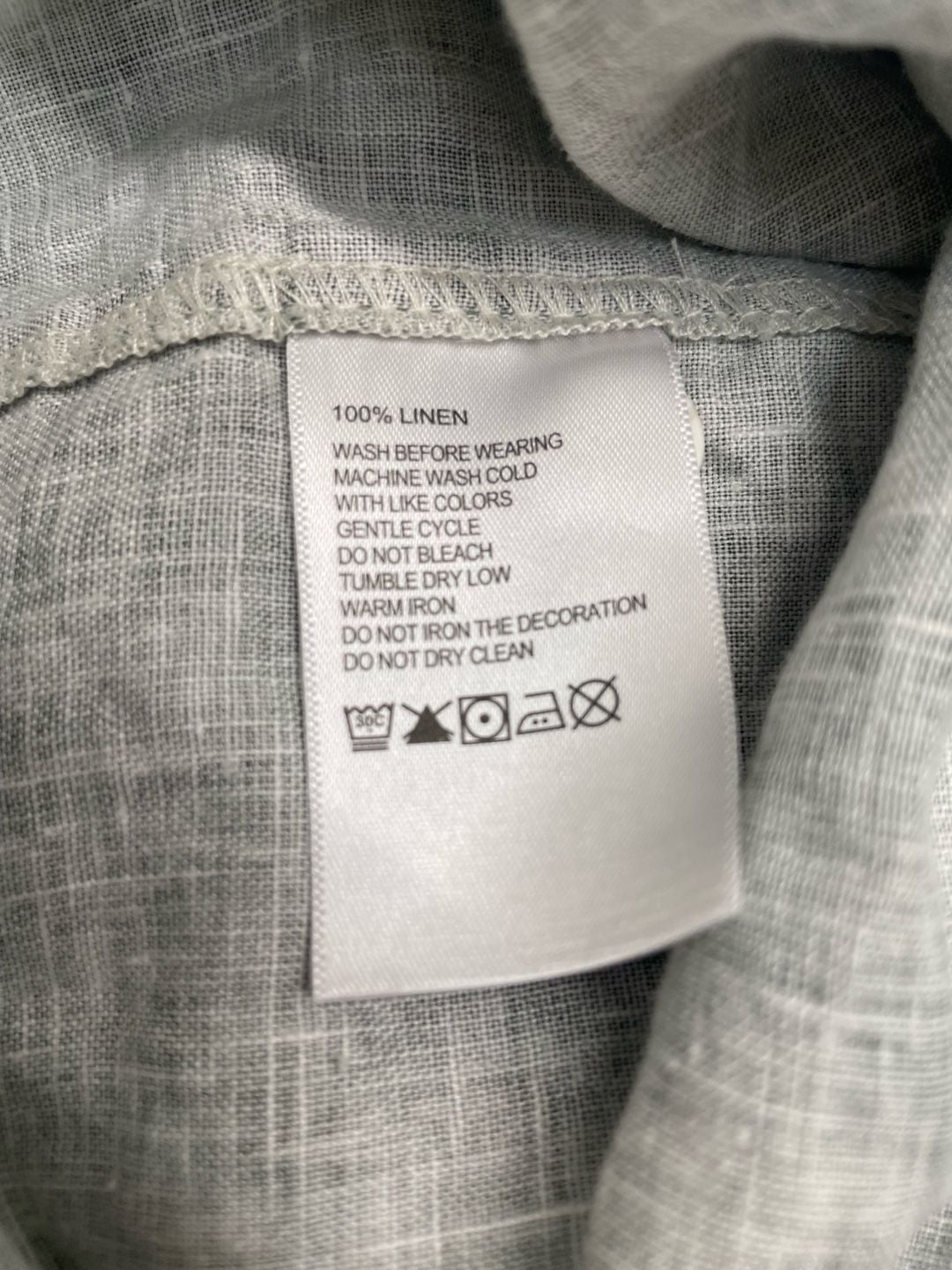 Tommy Bahama Button-Down Shirt Size XLT Green Linen 6