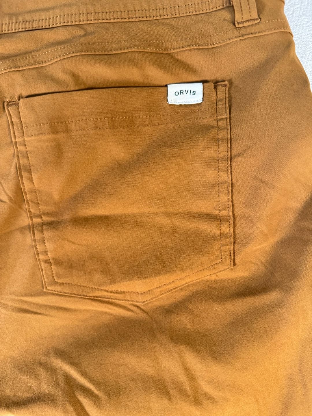 Orvis Lined Hiking Pants Brown Fleece Lined 10