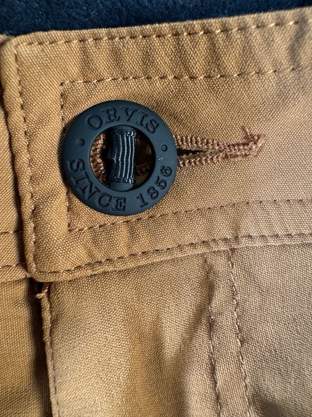 Orvis Lined Hiking Pants Brown Fleece Lined 12