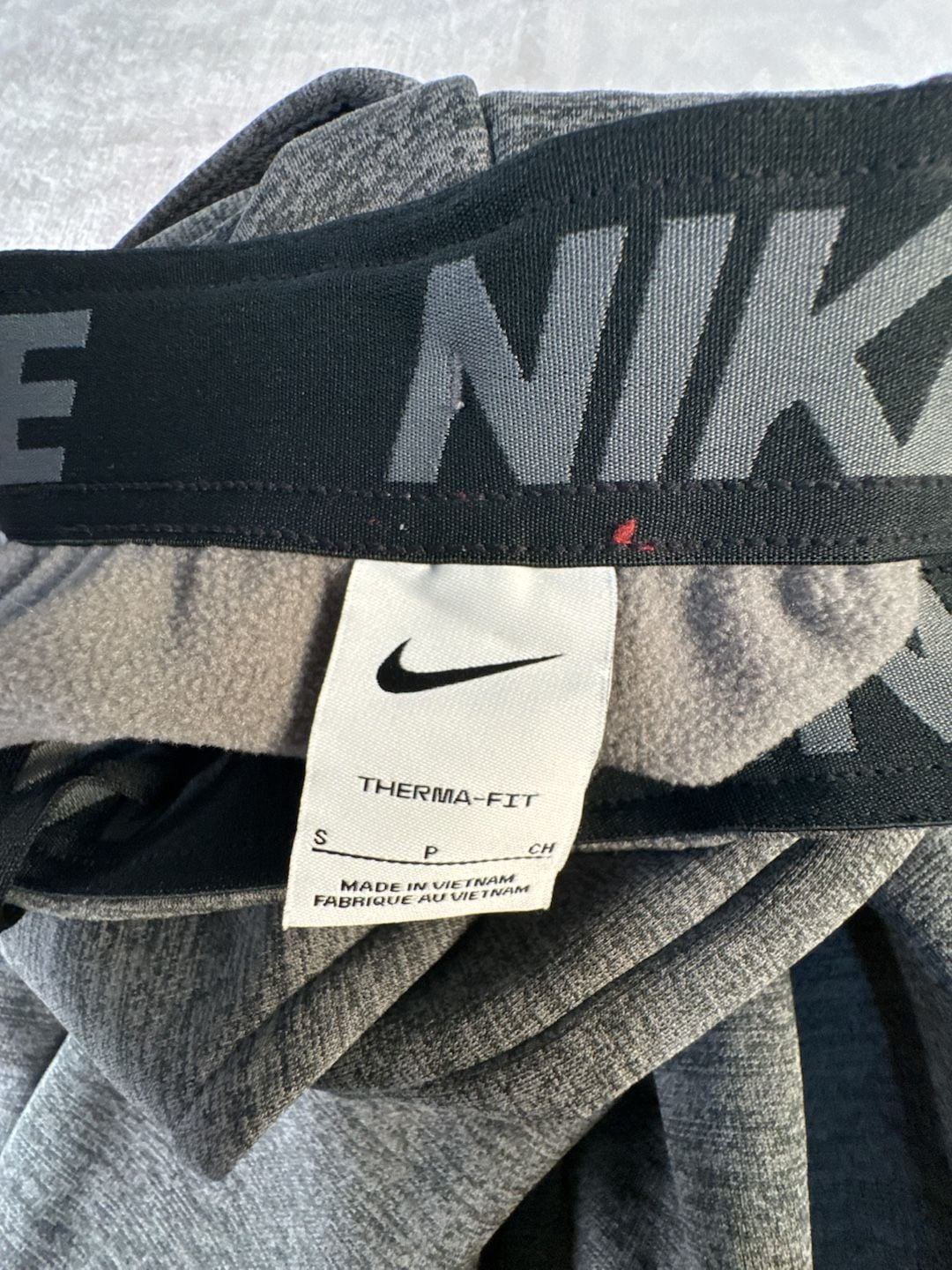 Nike Tech Thermal Fleece Pants Dark Gray Heather 8