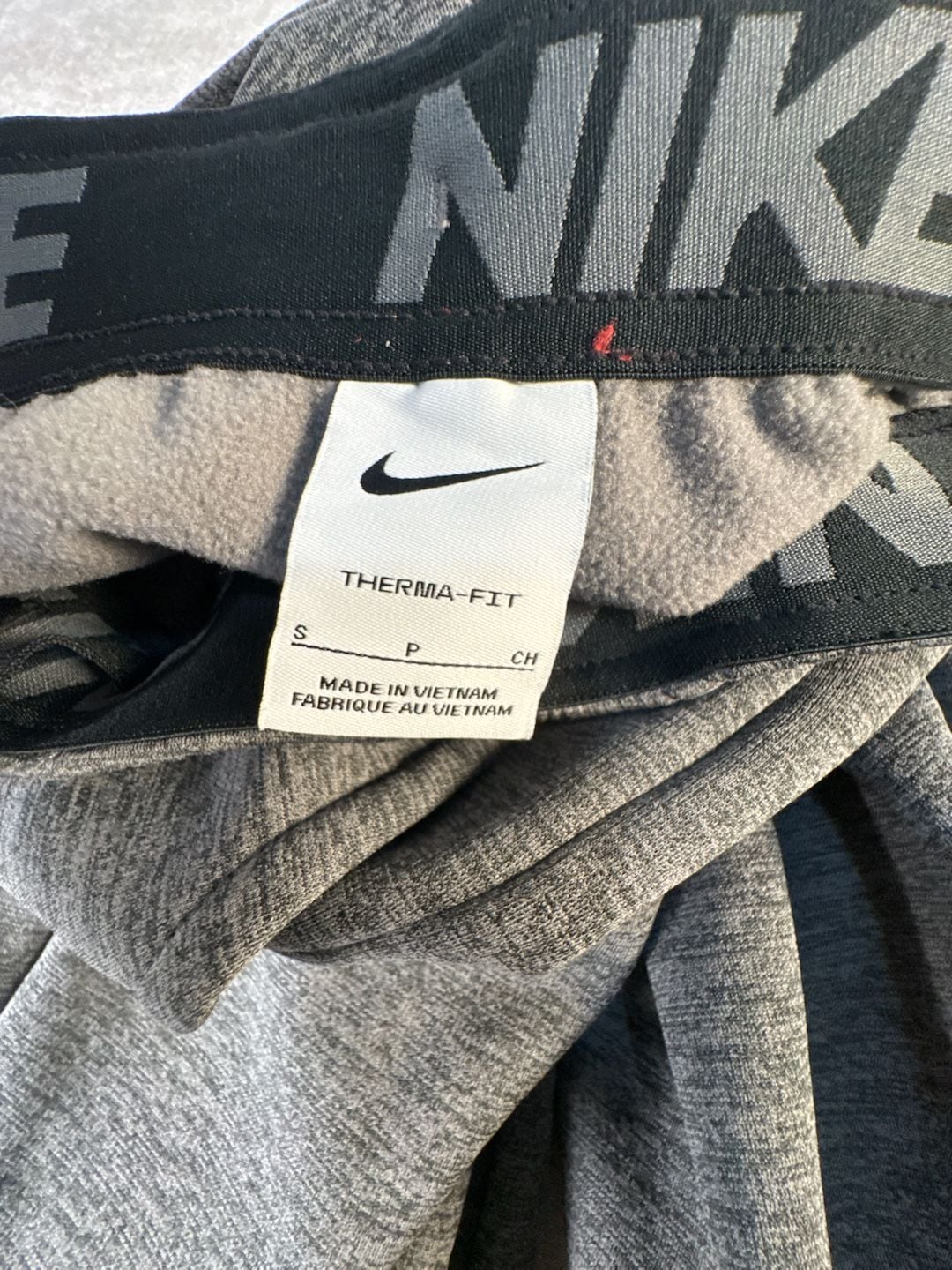 Nike Tech Thermal Fleece Pants Dark Gray Heather 9