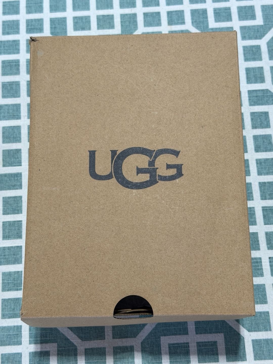 UGG Kids Tasman II Slippers Size 9 Light Blue Suede Braid Shoes. New in box!  10
