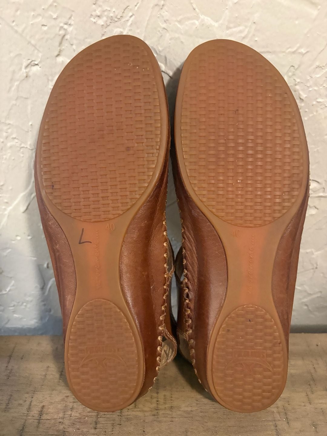 Pikolinos Puerto Vallarta Leather Sandals Brandy Brown Size 39 12