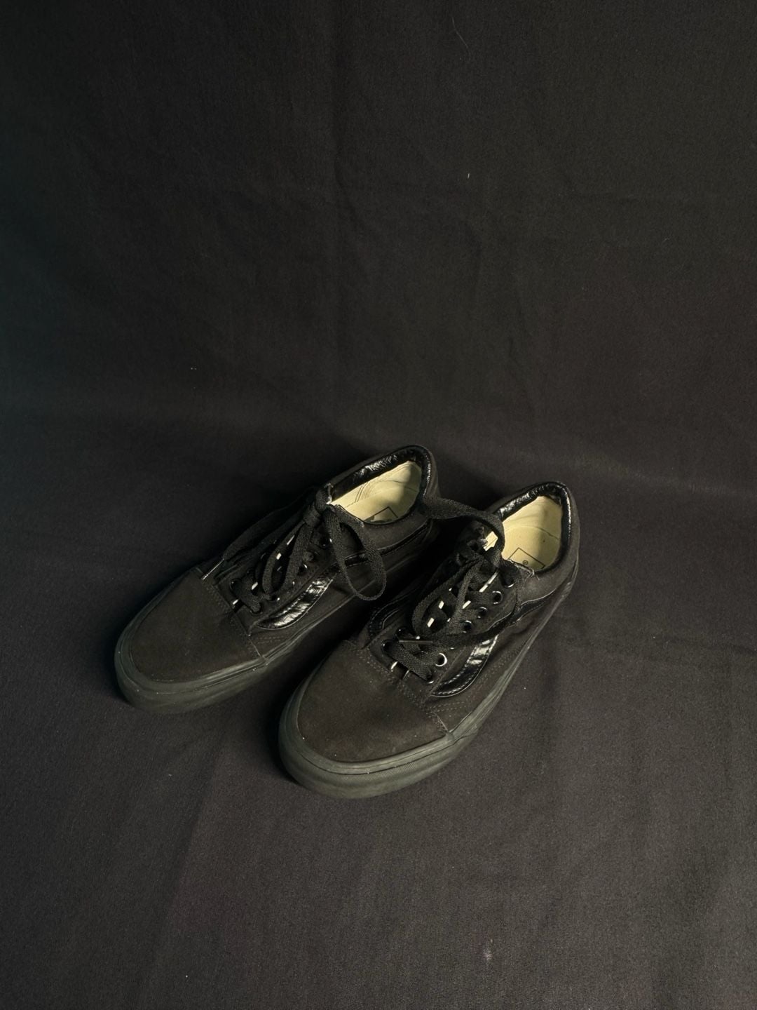 Vans Old Skool Black Canvas Sneakers 3