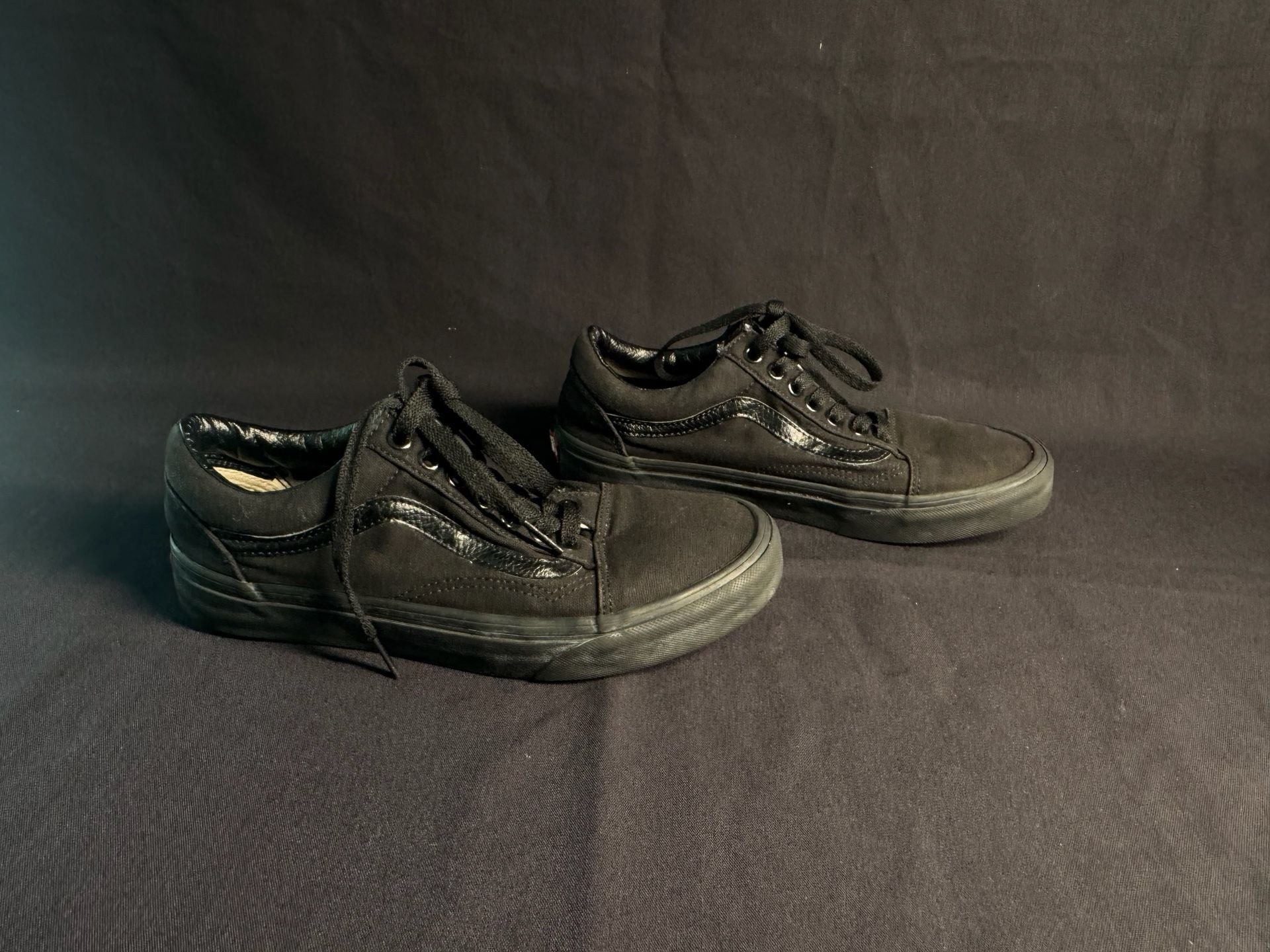 Vans Old Skool Black Canvas Sneakers 4