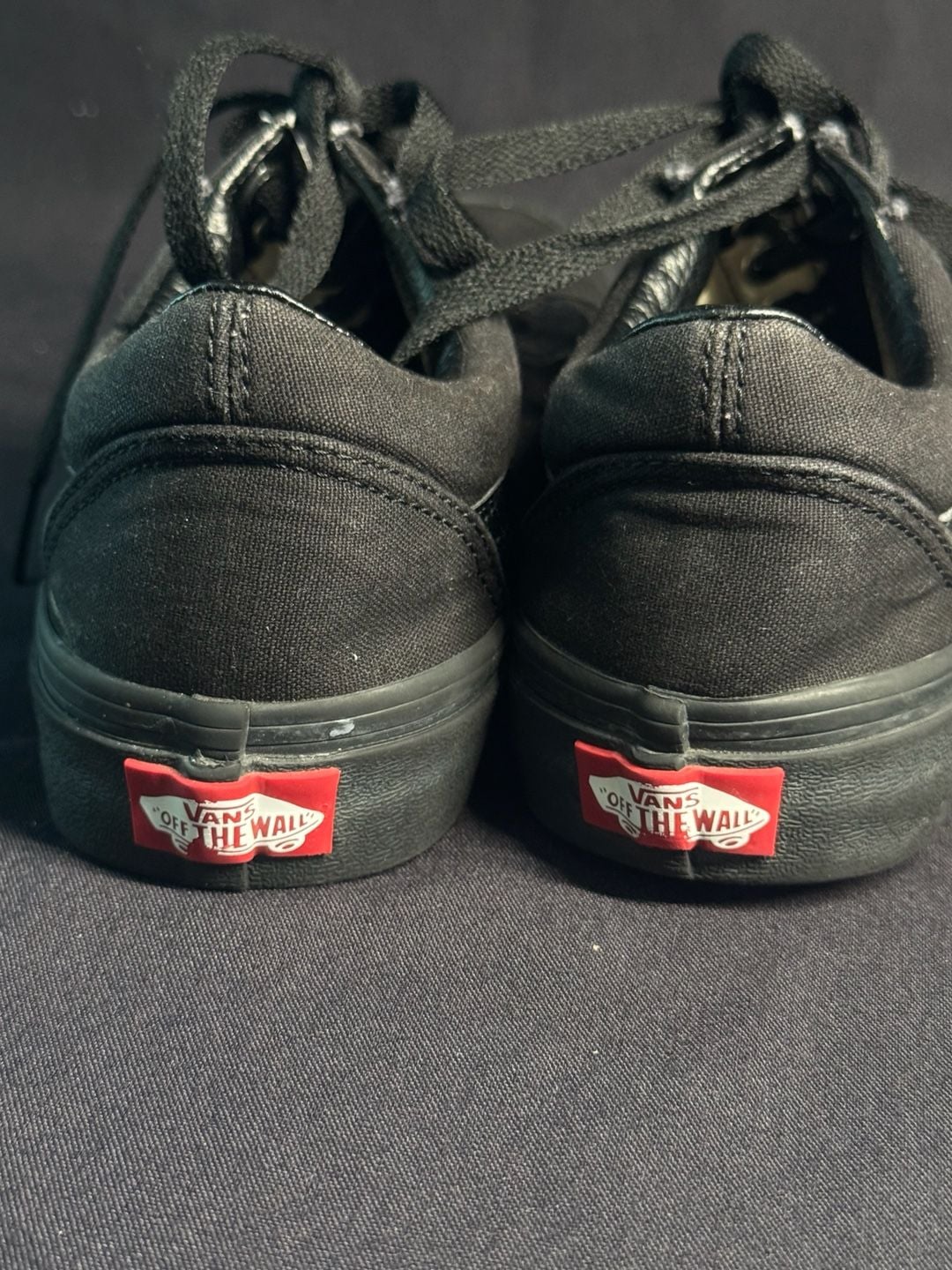 Vans Old Skool Black Canvas Sneakers 5