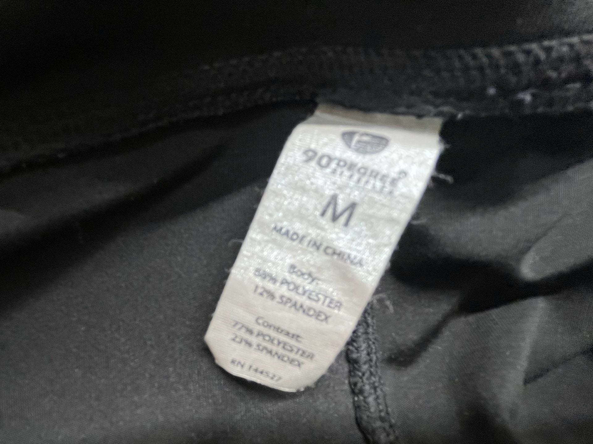 90 Degree By Reflex Athletic Shorts Size M Black Double Layer Running 3
