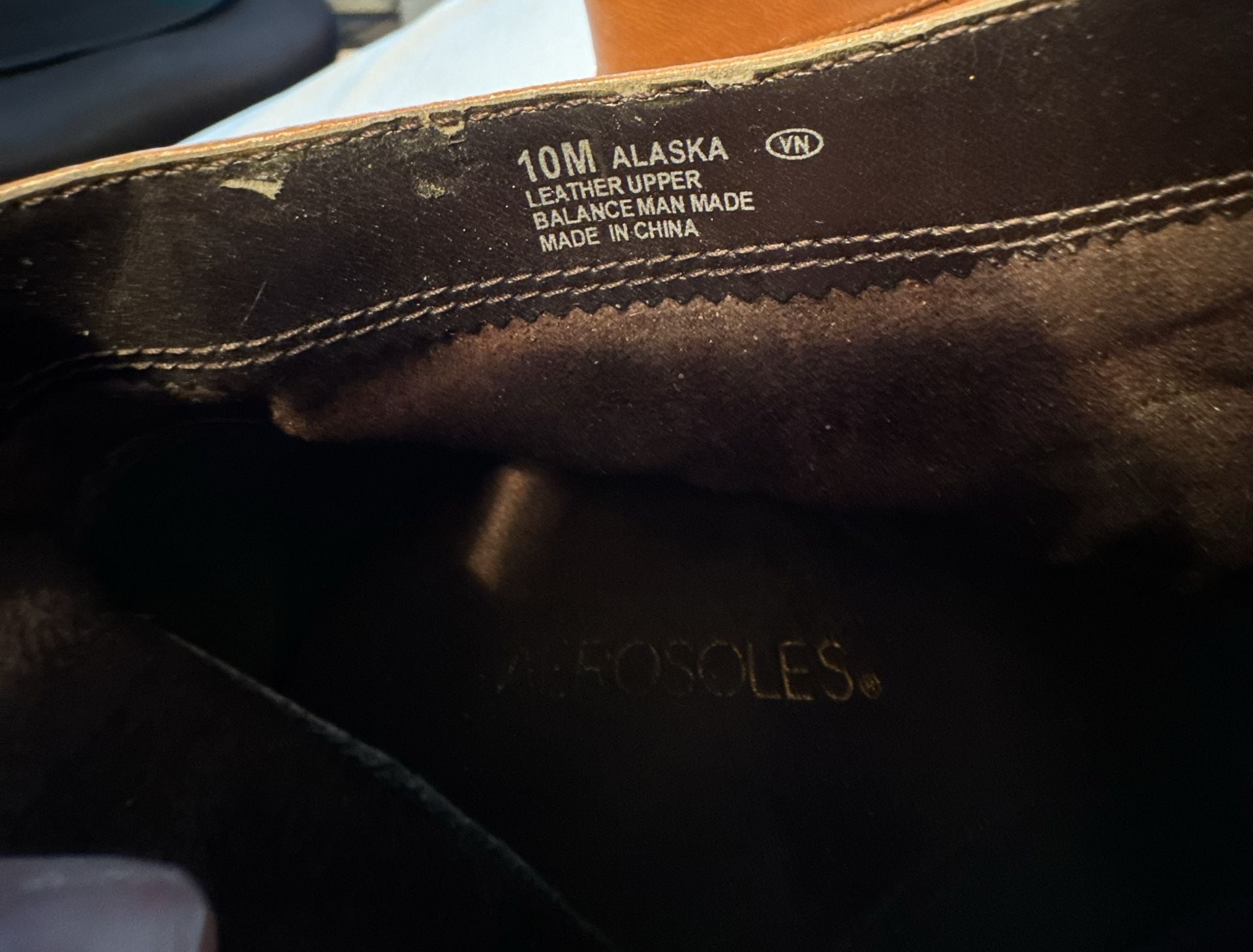 Aerosoles Alaska Booties Size 10M Brown Leather Ankle Heels Buckle 4