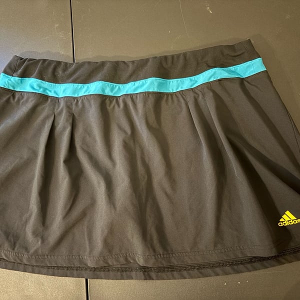 Adidas Skort Women's Size XL black/blue Tennis Golf