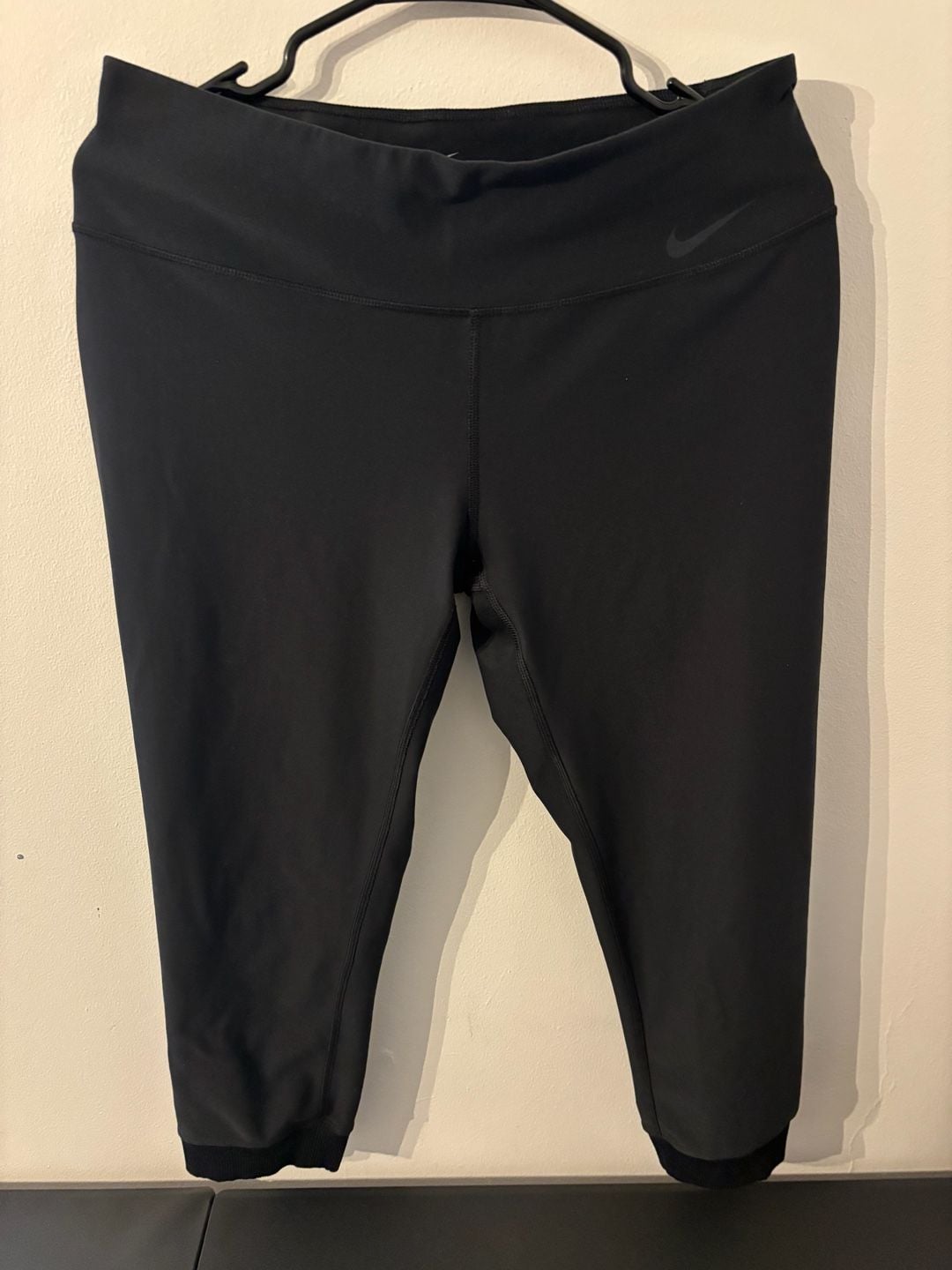 Nike Womens Black Power Legend Cropped Compression Leggings Size XS L67739 2