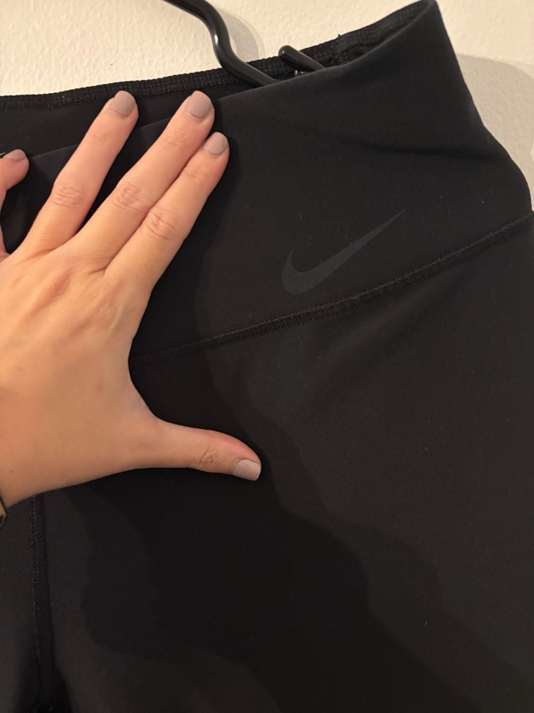 Nike Womens Black Power Legend Cropped Compression Leggings Size XS L67739 5