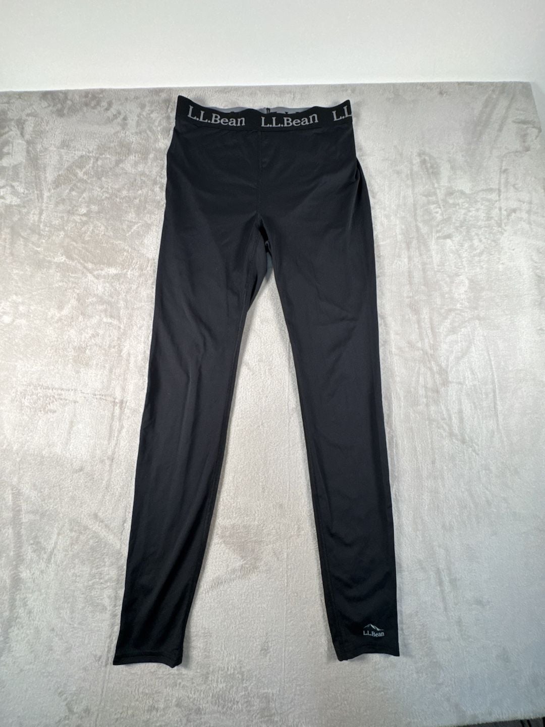 L.L.Bean Base Layer Leggings Black 2