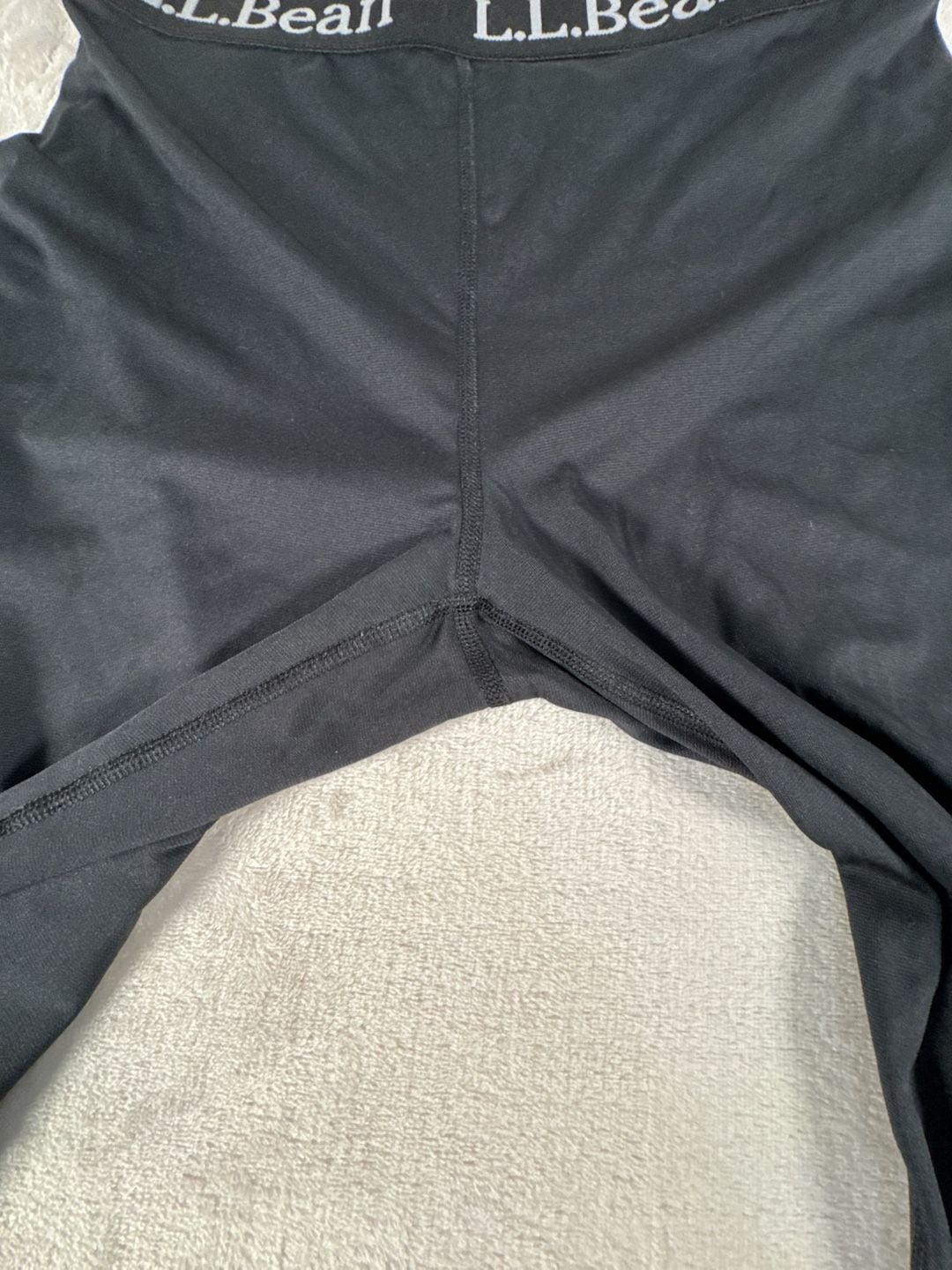 L.L.Bean Base Layer Leggings Black 5