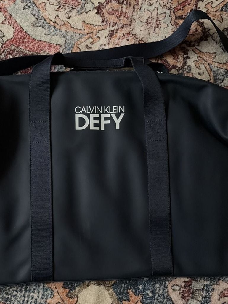 Calvin Klein Defy Duffle Travel Bag Black 2
