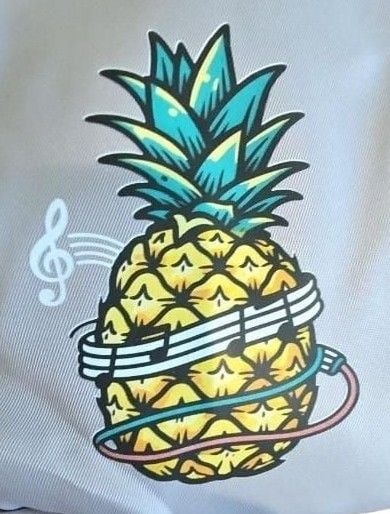 Pineapple Mini Backpack Gray 3