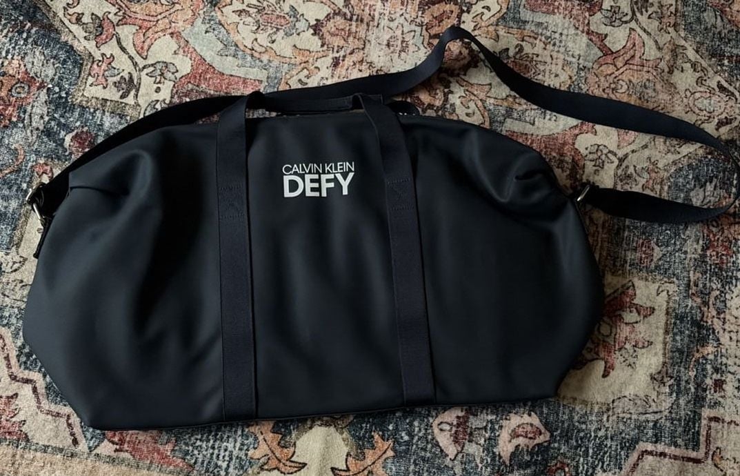Calvin Klein Defy Duffle Travel Bag Black 3