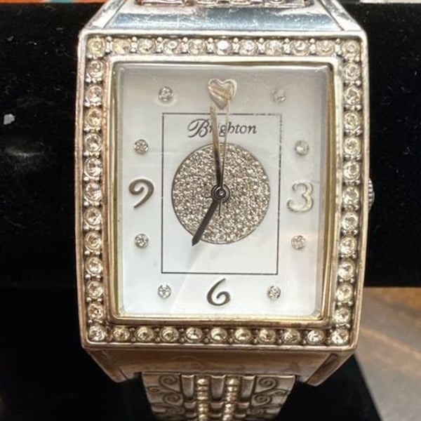 Brighton Diamond Bar Watch