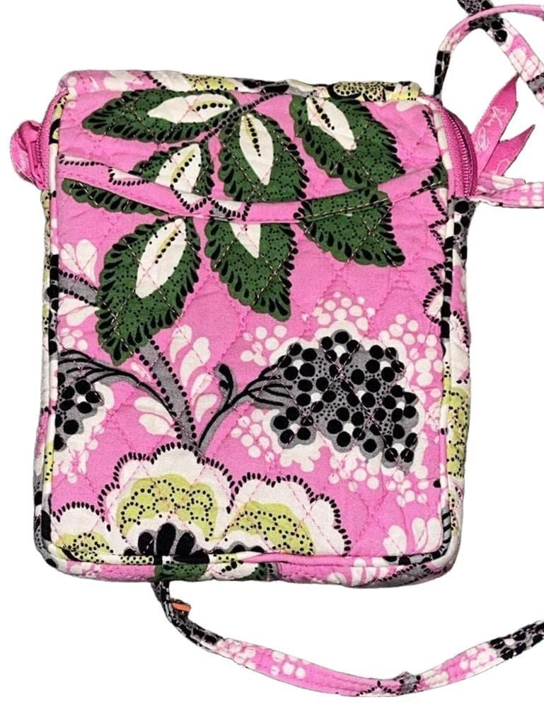 Vera Bradley Priscilla Pink Mini Hipster Crossbody Bag 4