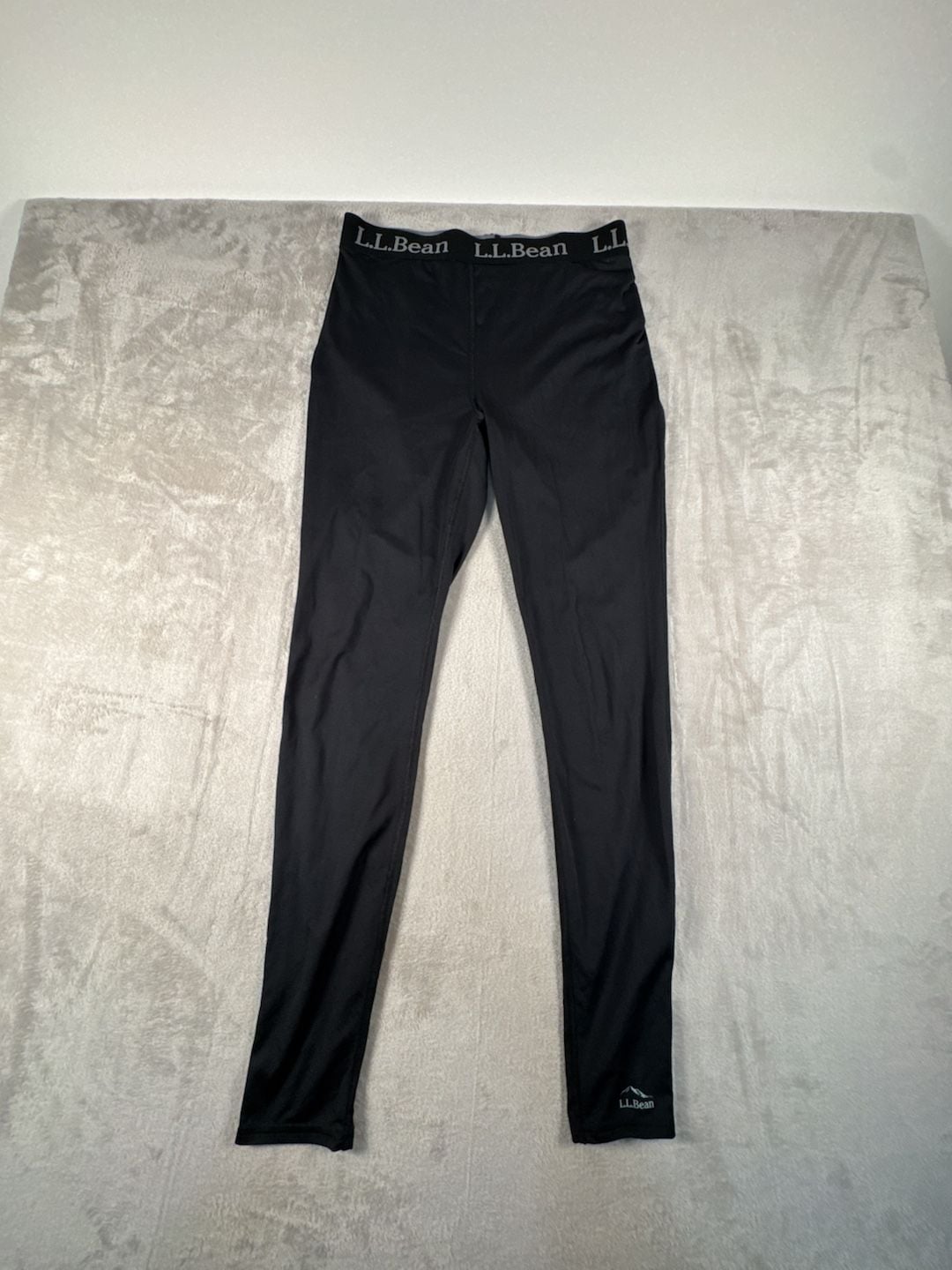 L.L.Bean Athletic Base Layer Leggings Black 2