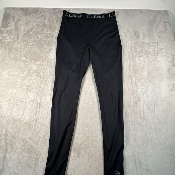 L.L.Bean Athletic Base Layer Leggings Black