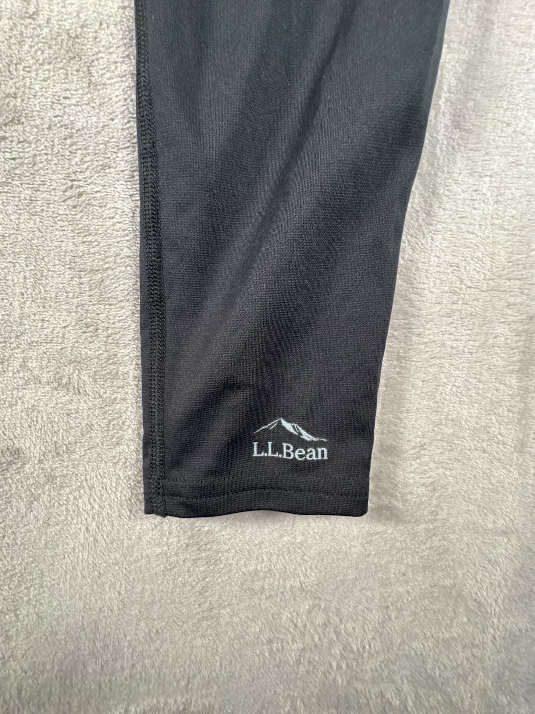L.L.Bean Athletic Base Layer Leggings Black 3