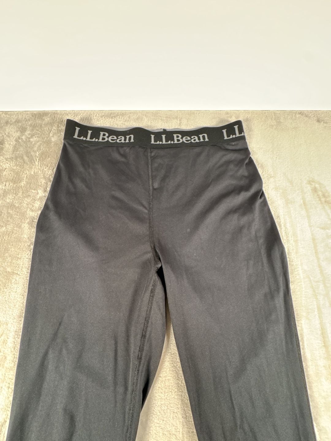 L.L.Bean Athletic Base Layer Leggings Black 4