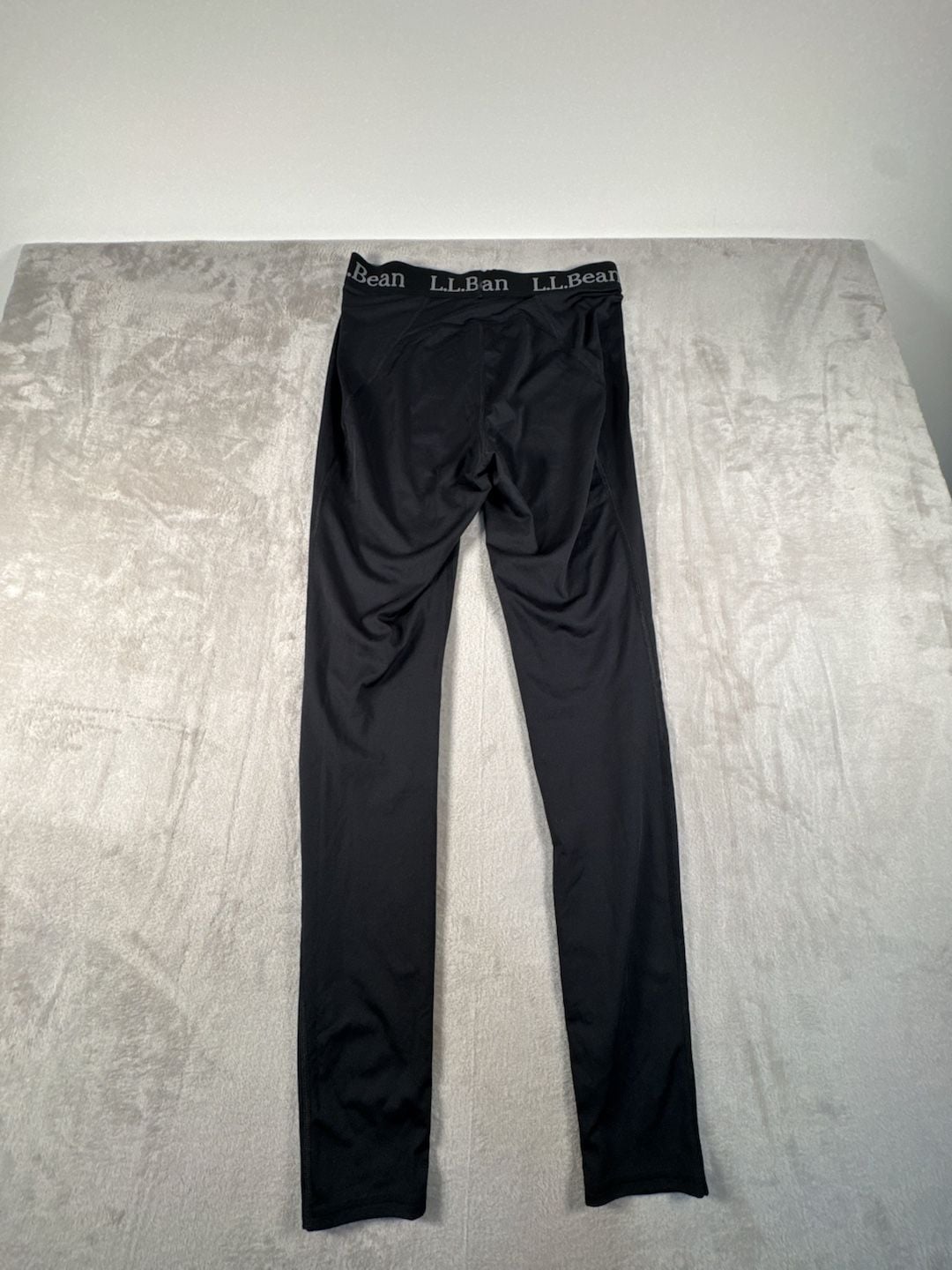 L.L.Bean Athletic Base Layer Leggings Black 6