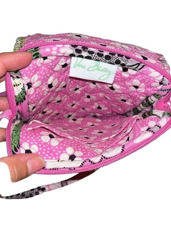 Vera Bradley Priscilla Pink Mini Hipster Crossbody Bag 8