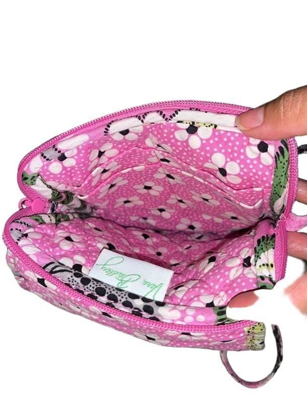 Vera Bradley Priscilla Pink Mini Hipster Crossbody Bag 9
