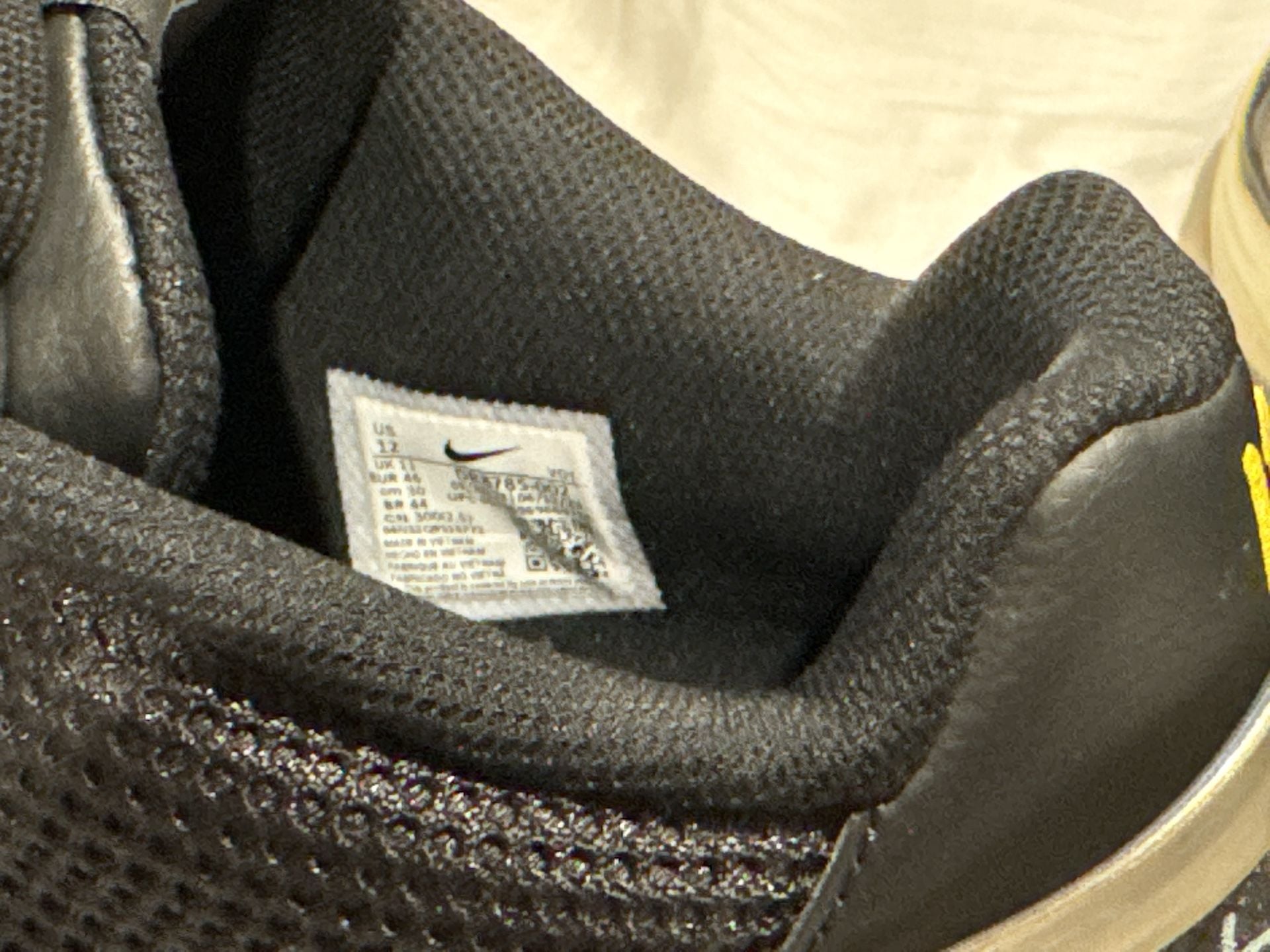 Nike Ja 1 Ain't Ducking No Smoke Size 12 fits like 11.5 Black Basketball Shoes 8