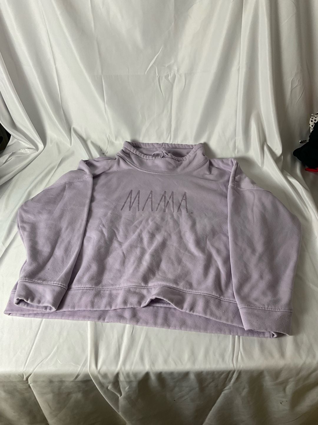 Rae Dunn Mama Hoodie Size L/G Purple 2