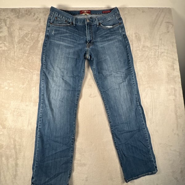 Lucky Brand 361 Vintage Straight Jeans Size 36x34 Blue Denim