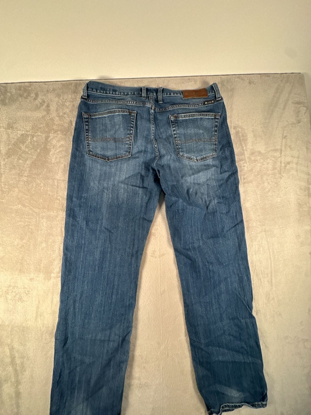Lucky Brand 361 Vintage Straight Jeans Size 36x34 Blue Denim 9